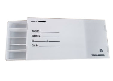 kwaliteit  Coroplast PP Mineral Drill core Corrugated Plastic Box fabriek