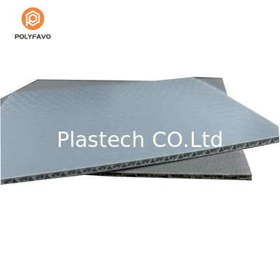 3 mm Textured Honeycomb Sandwich Panel PP Honeycomb Board