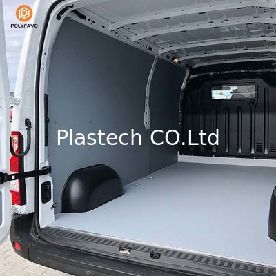 5 mm polypropyleen honingraatplaten Plastic Black PP honingraatpaneel voor Van Liner