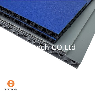 12 mm PP honingraat vluchthoes Panel Heave Matte Plastic honingraat plaat