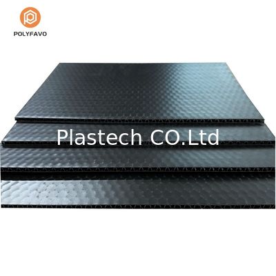 Duurzaam ESD Plastic Honeycomb Panel PP Honeycomb Sheet voor onderdelenverpakking