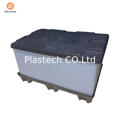Duurzame HDPE-opslagcontainers Doos Plastic Custom Packaging Box