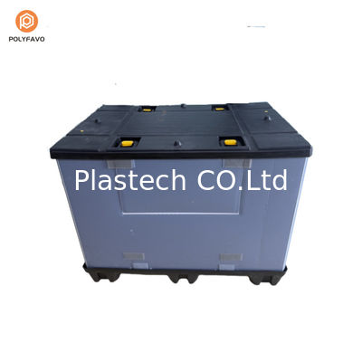Waterdicht plastic hoescontainer pallet hoespakket voor auto-onderdelen