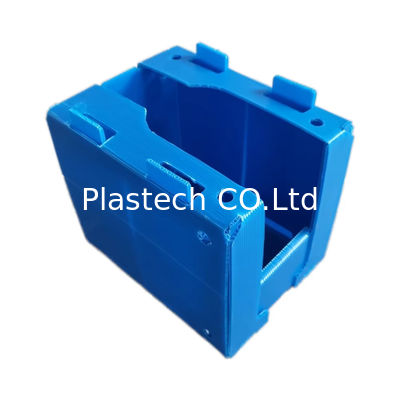 Gepersonaliseerde grootte omzet doos stapelbare pick bins plastic magazijn onderdelen doos bord voor gemakkelijke identificatie