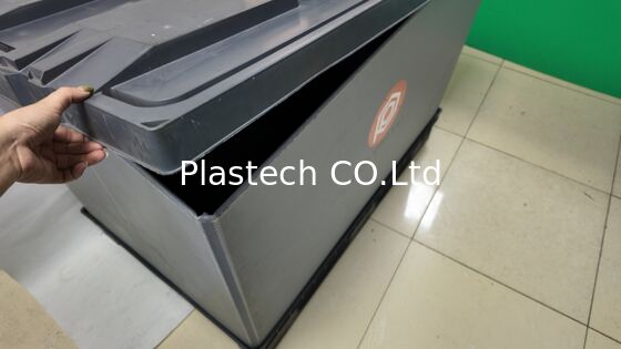 PP Honeycomb opvouwbare palletbox 1200x800mm vouwbaar Custom logo OEM retourneerbare container