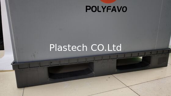 1200x800mm Opslagcontainer Verzending Dozen Plastic Verpakking Pallet Mouw Doos Opvouwbare Omzetdoos