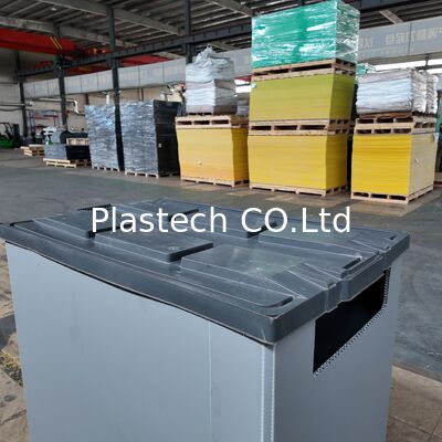 1200x800mm Logistieke Verpakking Verzending Dozen Opslag Container PP Honingraat Paneel Mouw Doos