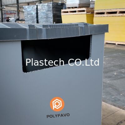 500kgs Injection Iplast Foldable EuroBox 1200 * 800* 900 mm with Lid Sleeve Pallet Box