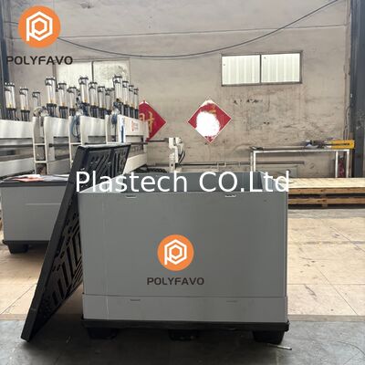Logistieke Verpakking Verzending Dozen 1220 * 1140* 900 mm Plastic Opslag Container Paneel Sleeve Doos