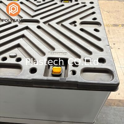 Logistieke Verpakking Verzending Dozen 1220 * 1140* 900 mm Plastic Opslag Container Paneel Sleeve Doos