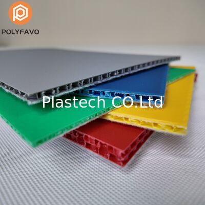 5 mm Plastic Floor Protection Board Bubble Floor Board Felt Back PP Polypropyleen Honingkorf Board Tijdelijke vloerbescherming