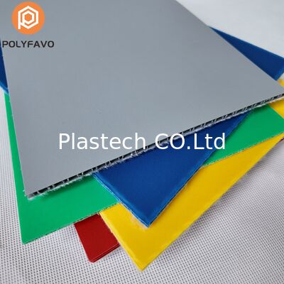 5 mm Plastic Floor Protection Board Bubble Floor Board Felt Back PP Polypropyleen Honingkorf Board Tijdelijke vloerbescherming