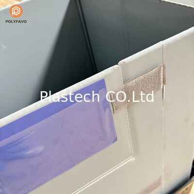 Opvouwbare Plastic Containers 1200x1000 Gekartonneerde Sleeve Board Euro Pallet Box