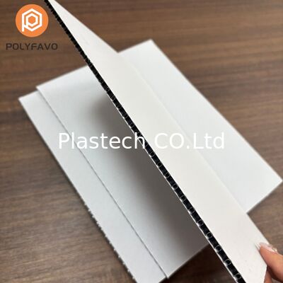 Zhongcheng 5mm 1600gsm plastic plaat voor transport honingraat polypropyleen paneel