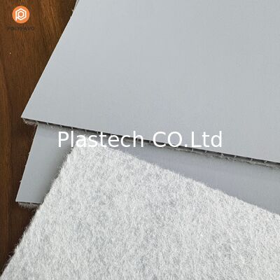 Zhongcheng 5mm tijdelijke dekselplaten pp bescherming vloerbescherming Felt backing honingraat board