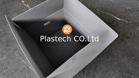 Soft-Touch Honingraatbord Doos Geïntegreerde Beschermende Voering PP Doos Plastic Kratten