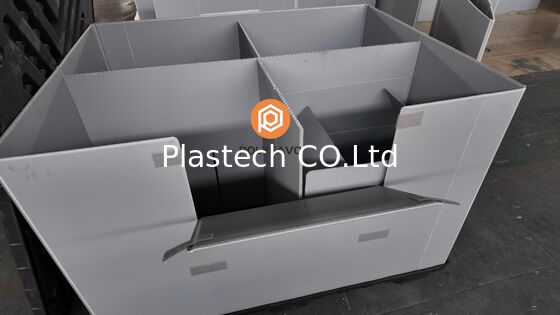 Opvouwbare palletbox voor magazijnopslag en logistiek transport, zware opvouwbare bulkbox, stapelbaar met deksel