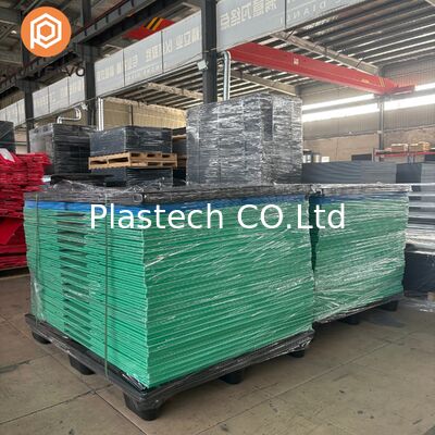 Opvouwbare palletdoos 300 kg Dynamische 500 kg statische belasting, wanddikte 10 mm 12 mm, stapelbaar zwaar werkend waterdicht opvouwbaar