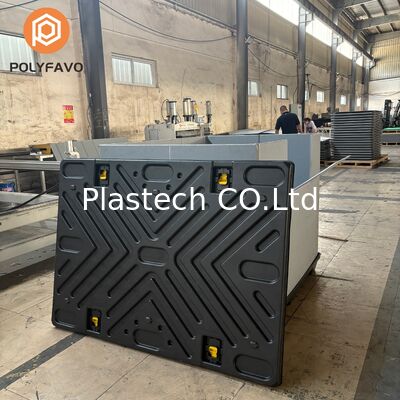 Plastic Pallet Container Opvouwbare Kist, Herbruikbare Inklapbare Kisten voor Opslagcycli, Custom Kleur Logo Print 500kg